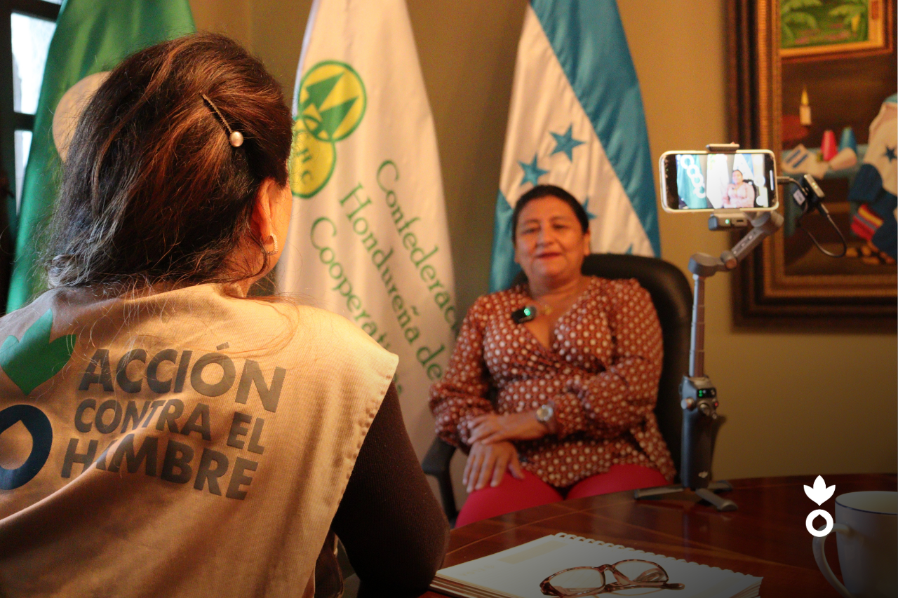 Piedad Ochoa: la primera mujer en la presidencia de la Confederación Hondureña de Cooperativas